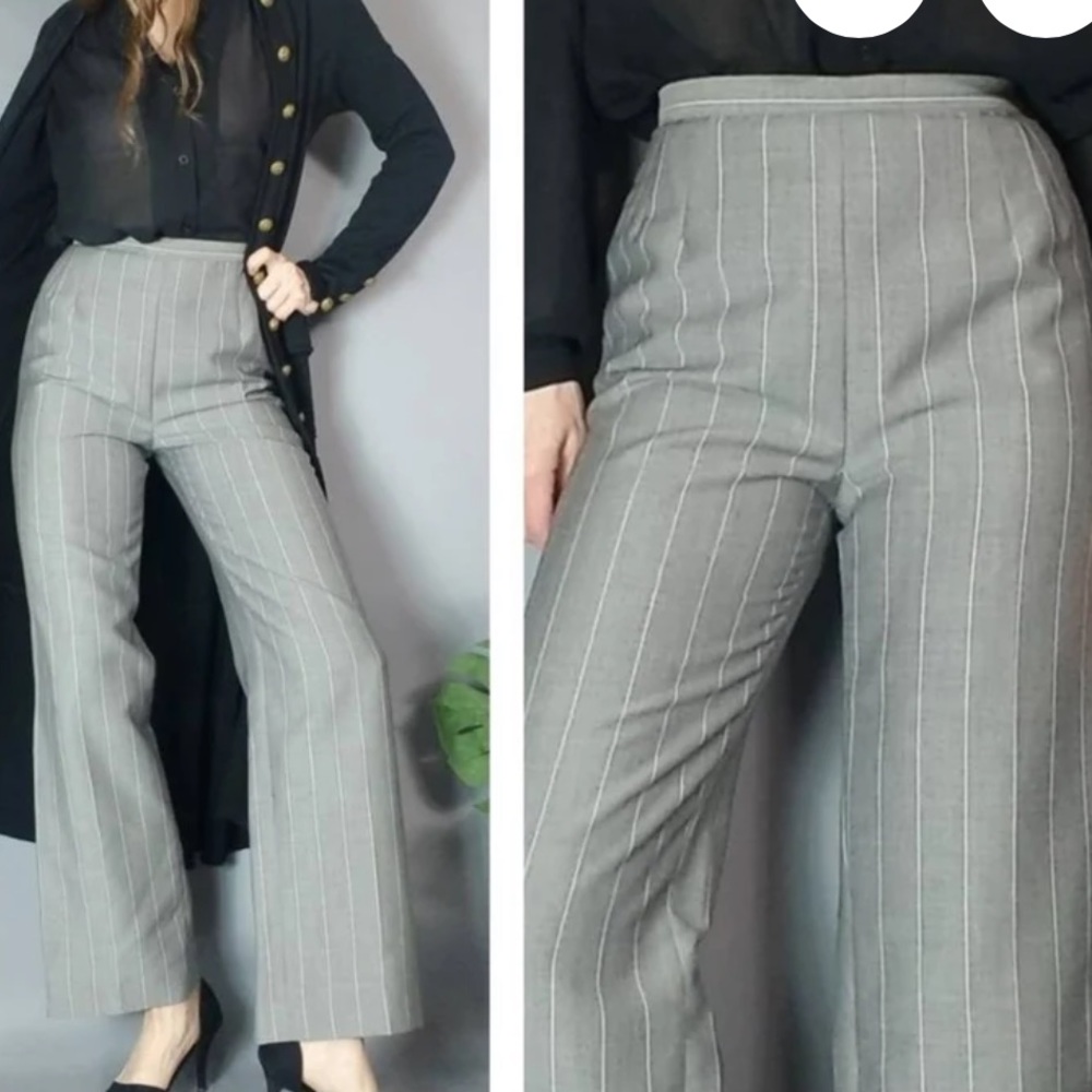Valentino Miss V grey trousers